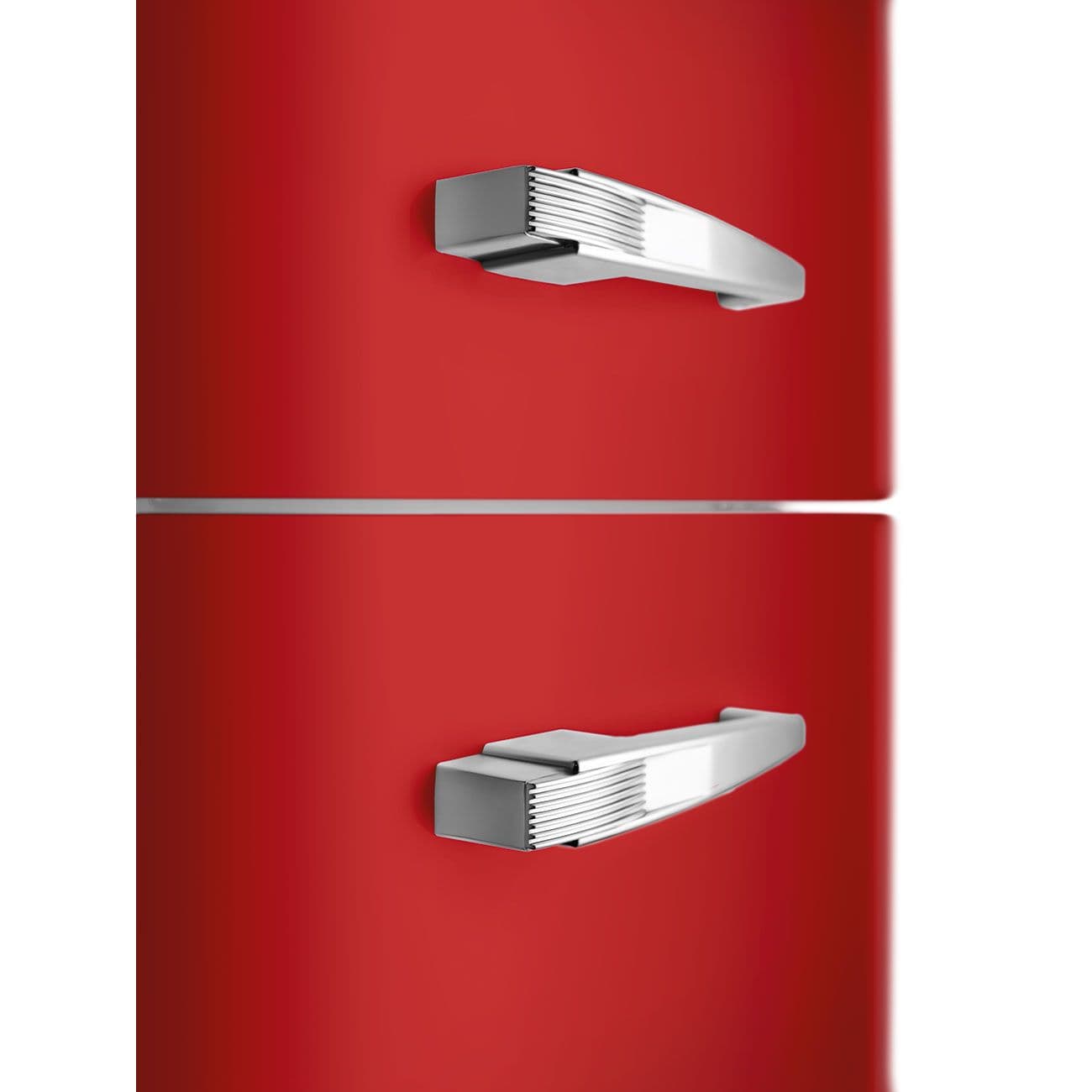 Standgerät Kühlschränke 2-türig, Rot 50's Style Aesthetic - Thumbnail 10