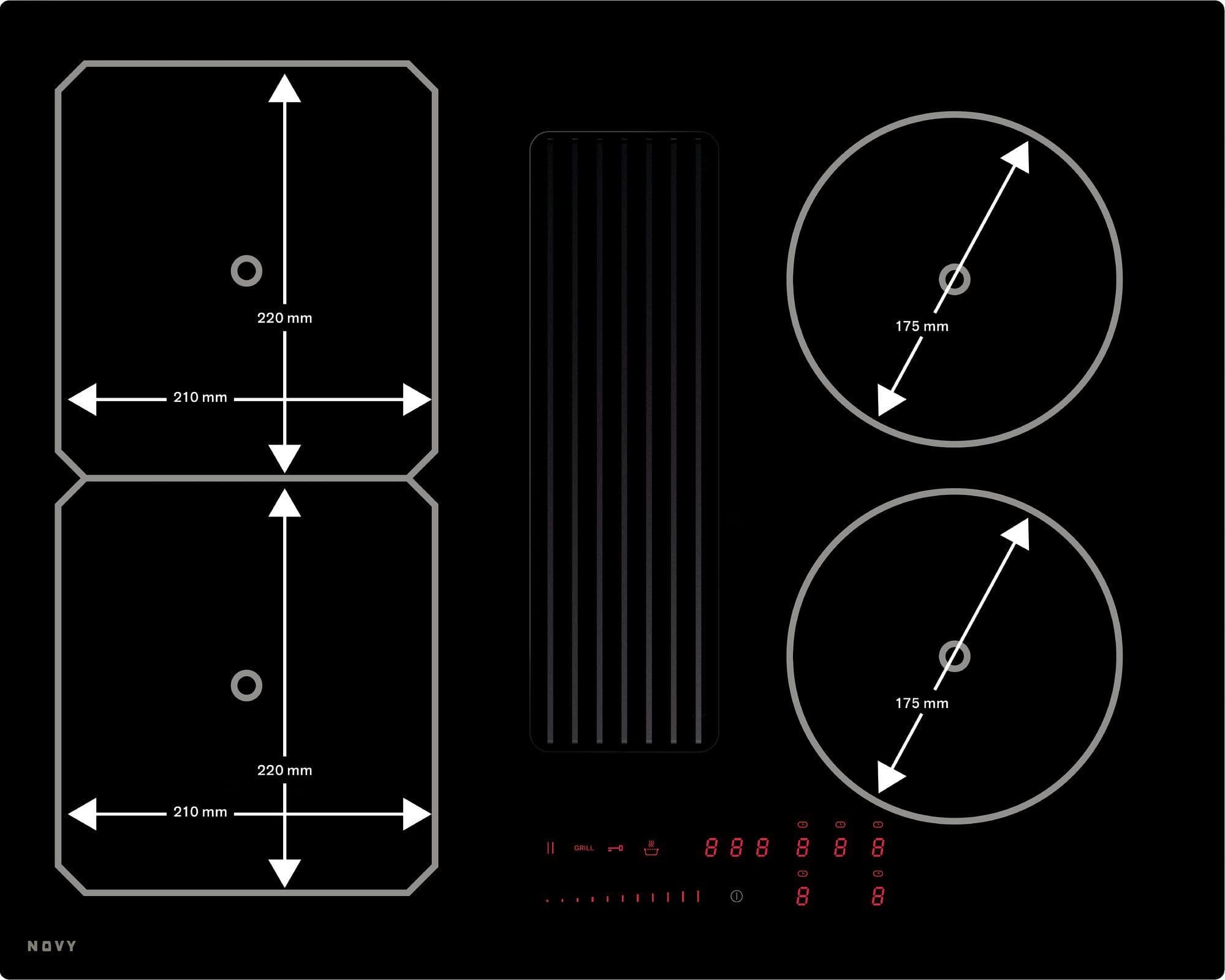 Muldenlüfter Novy Easy 65 cm - Thumbnail 5
