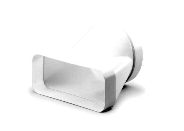 Flachkanal-Übergangsstück flach auf rund - Bild 1