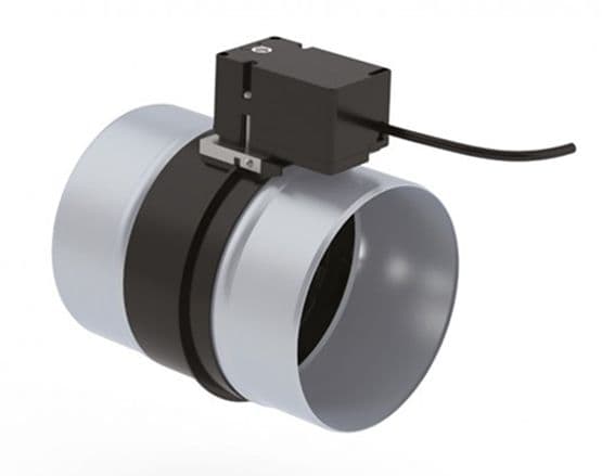 Elektrische Verschlussklappe - Ø 125mm - Bild 1