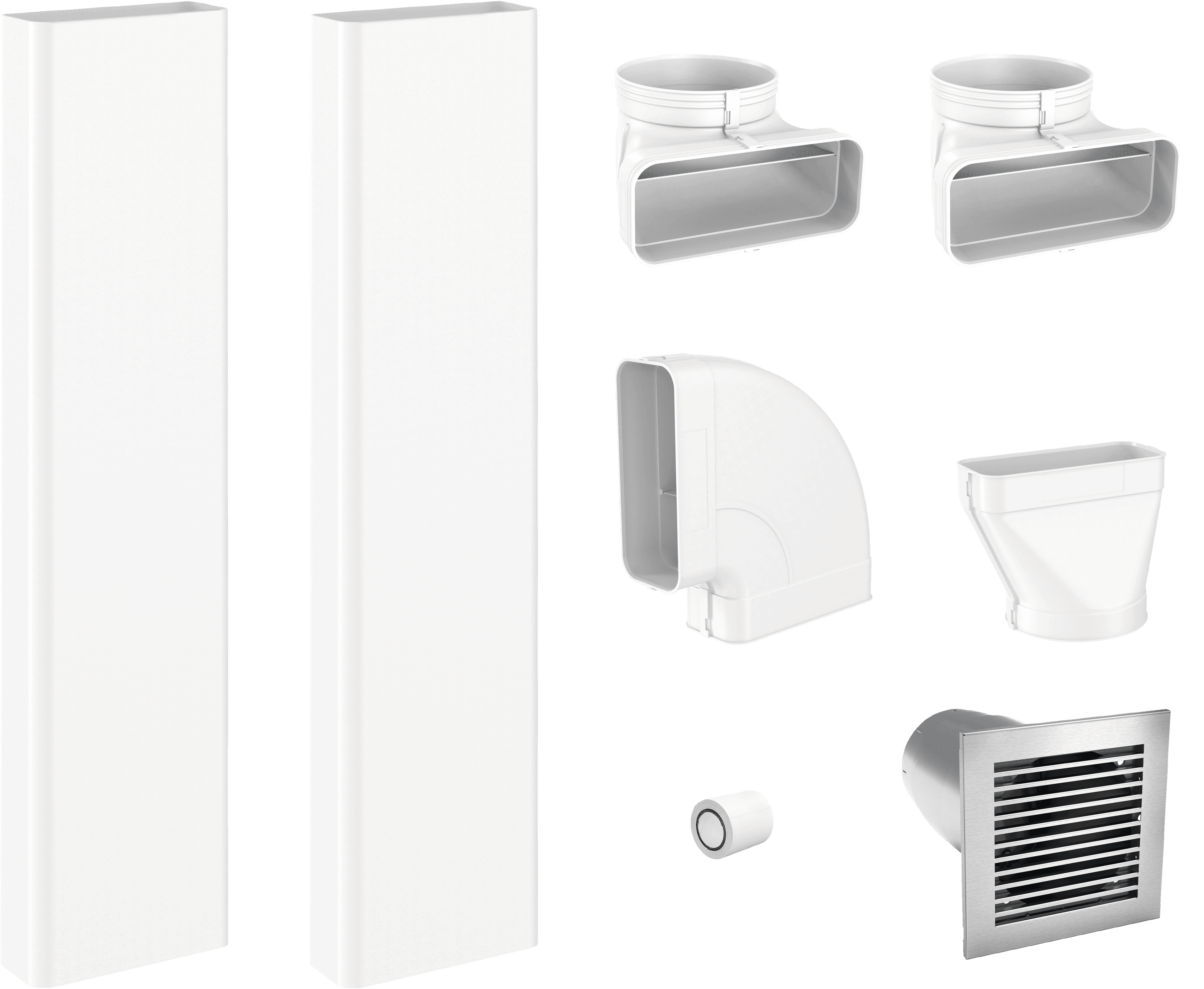 DFKS-AR Flachkanal-Set Abluft - Bild 1