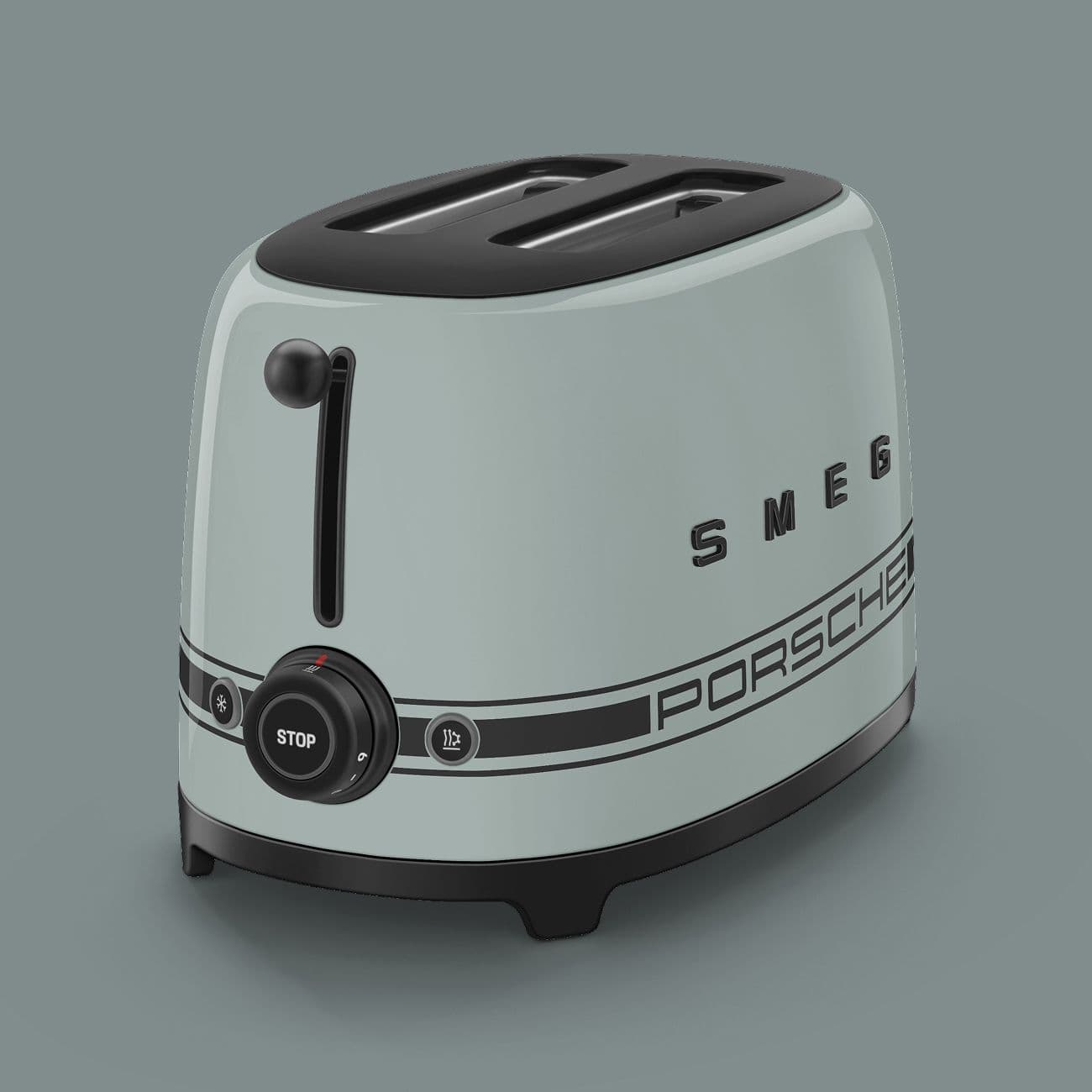 Toaster TSF01 | Shade Green Porsche x SMEG - Thumbnail 2
