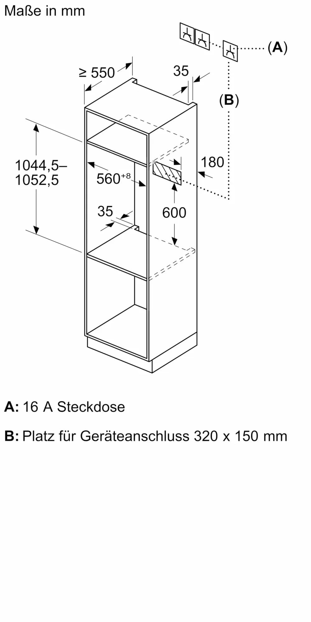 Flex Design Kit für Seamless Combination 105 cm Brushed bronze, für einen Backofen & einen Kompaktbackofen - Thumbnail 3