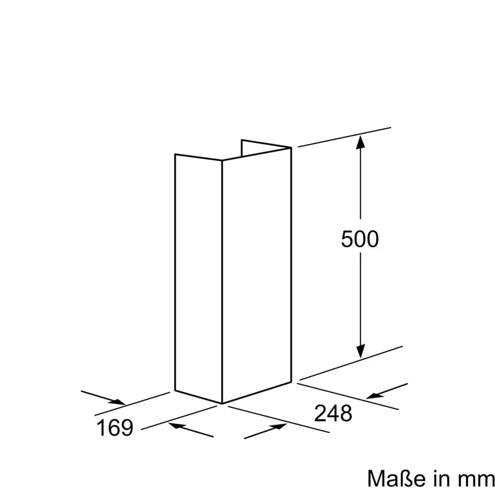 Kaminverlängerung 500 mm Edelstahl - Thumbnail 2