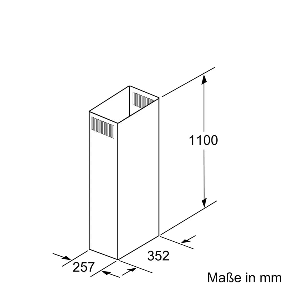 Kaminverlängerung 1100 mm Edelstahl - Thumbnail 2