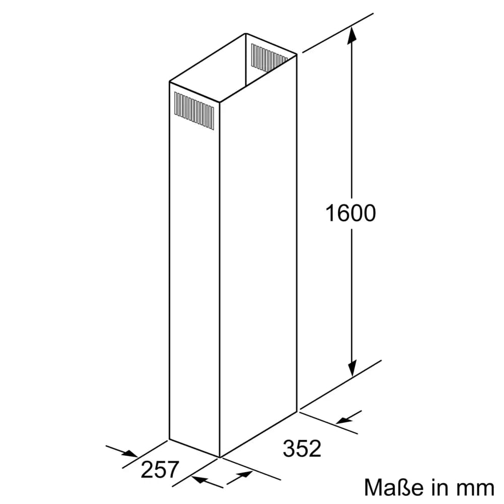 Kaminverlängerung 1600 mm Edelstahl - Thumbnail 2