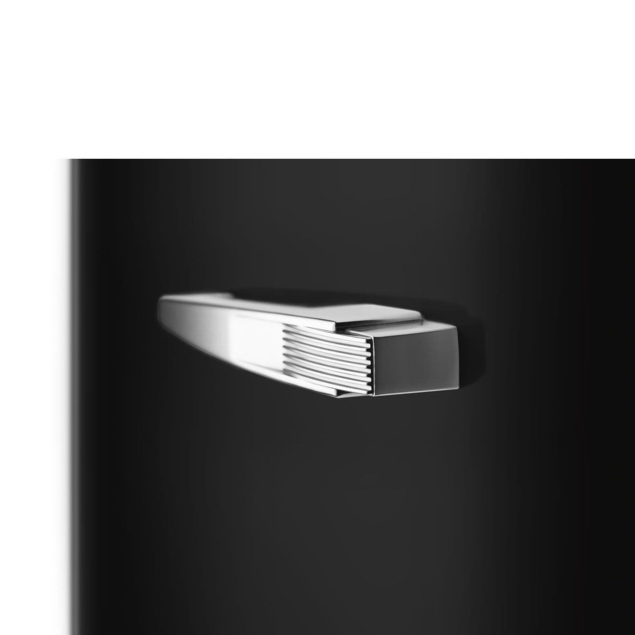 Standgerät Kühlschränke 1-türig, Schwarz 50's Style Aesthetic - Thumbnail 4