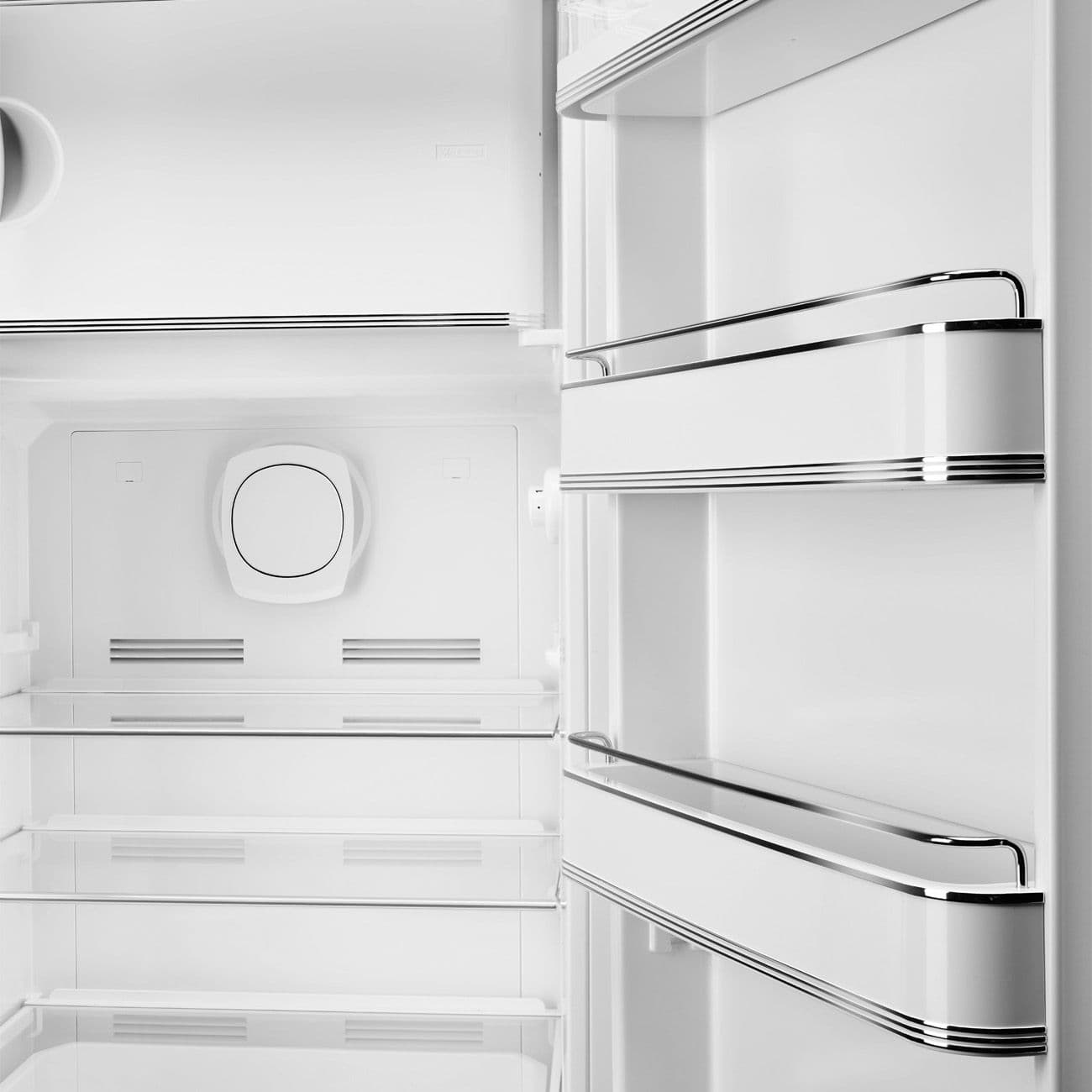 Standgerät Kühlschränke 1-türig, Schwarz-Matt 50's Style Aesthetic - Thumbnail 3