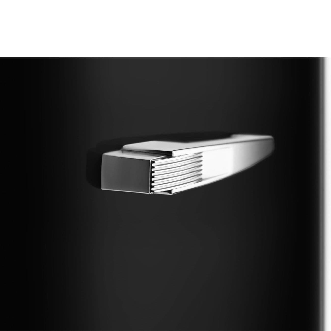 Standgerät Kühlschränke 1-türig, Schwarz-Matt 50's Style Aesthetic - Thumbnail 8