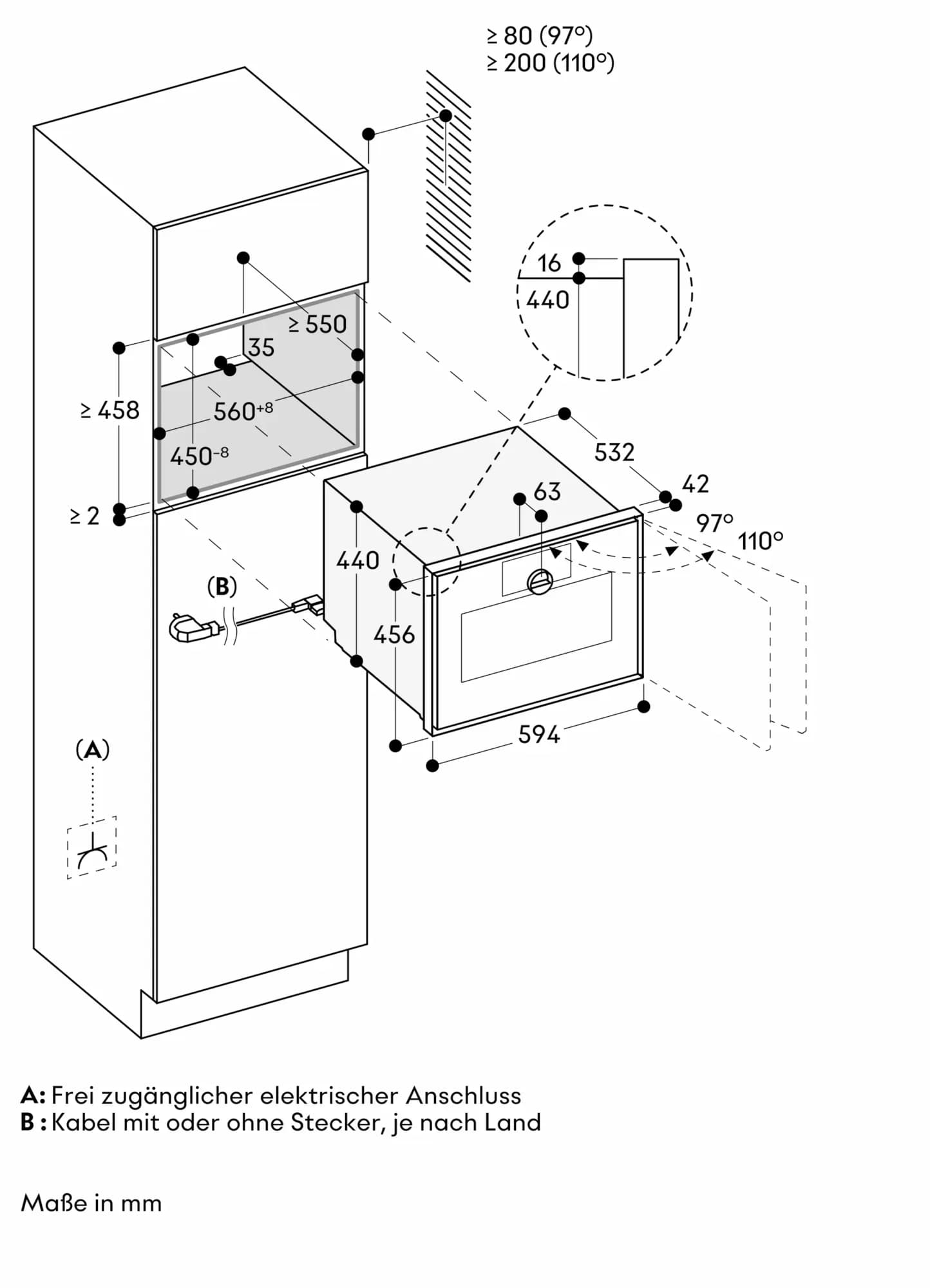 Gaggenau Serie Expressive Dampfbackofen 60 x 45 cm Türanschlag: links - Thumbnail 6