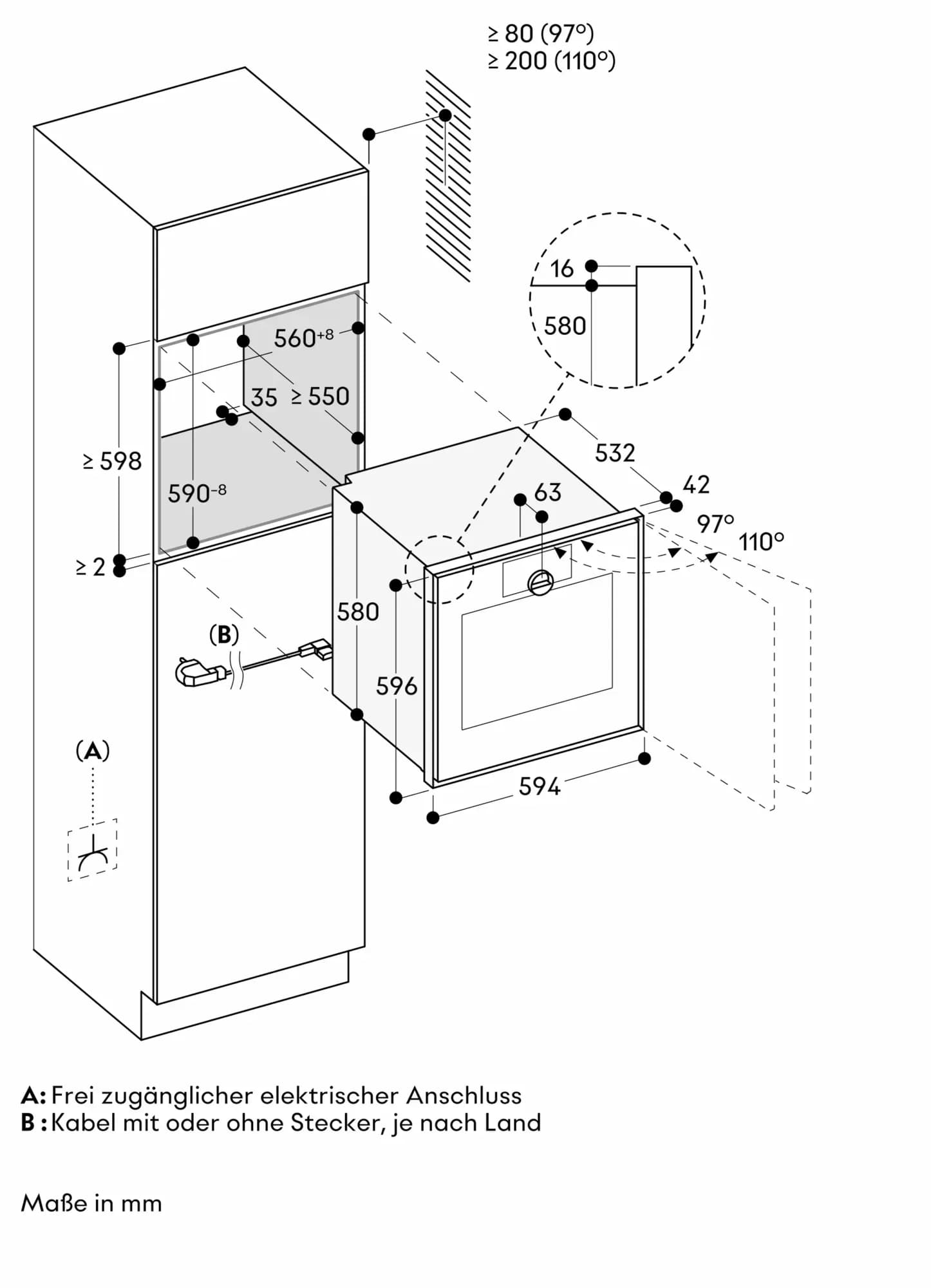 Gaggenau Serie Expressive Backofen 60 x 60 cm Türanschlag: links - Thumbnail 10
