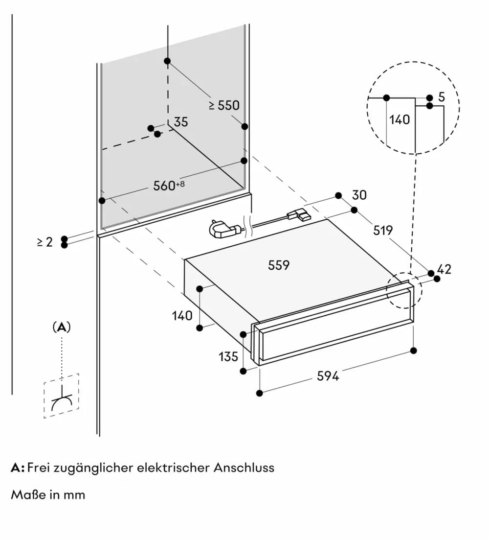 Gaggenau Serie Expressive Wärmeschublade 60 x 14 cm - Thumbnail 9