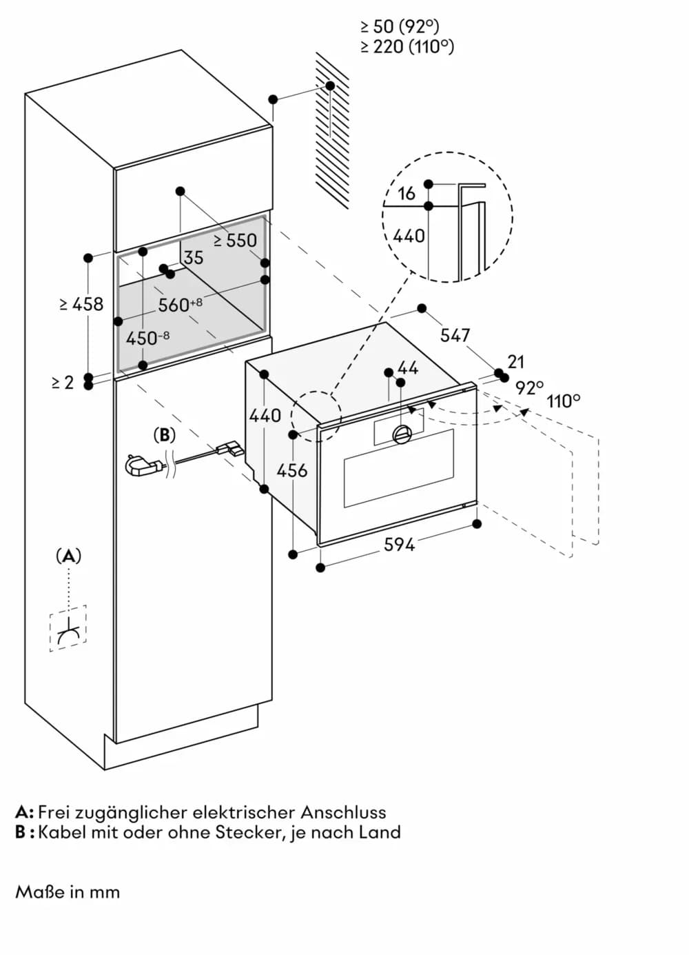 Gaggenau Serie Minimalistic Dampfbackofen 60 x 45 cm Türanschlag: rechts - Thumbnail 8