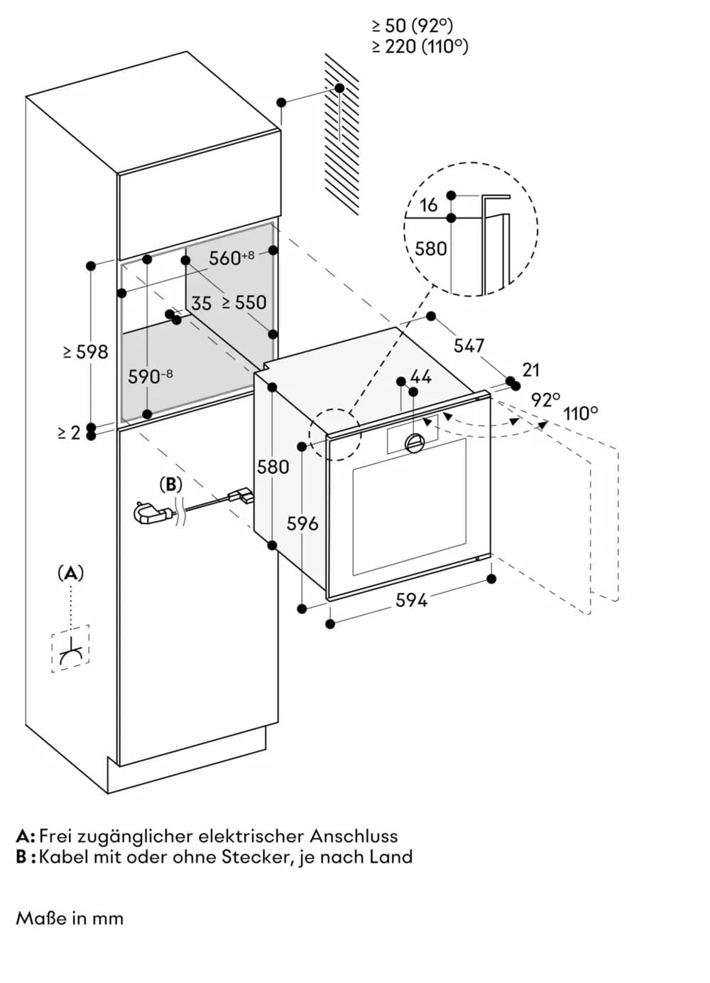 Gaggenau Serie Minimalistic Backofen 60 x 60 cm Türanschlag: rechts - Thumbnail 6