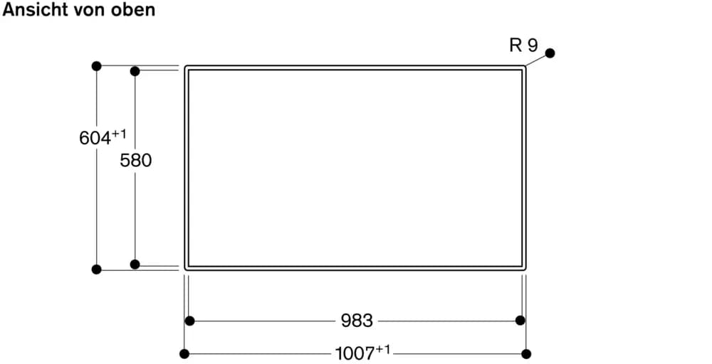 Serie 400 Gaskochfeld 100 cm Erdgas 20 mbar - Thumbnail 10